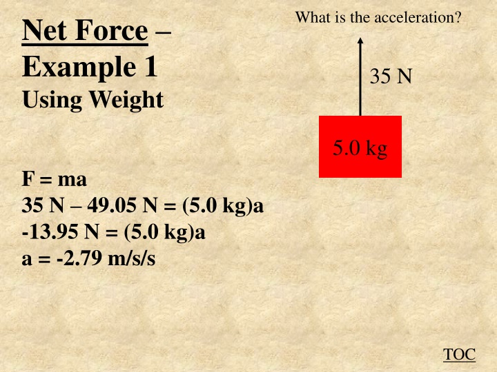 what is the acceleration