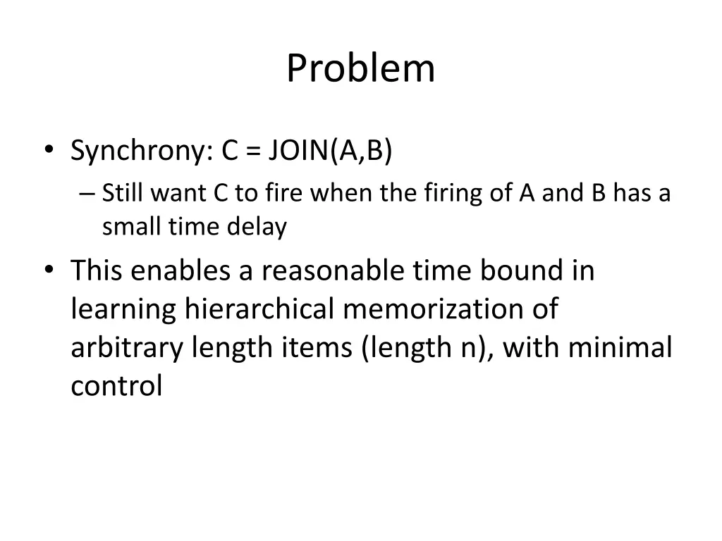 problem