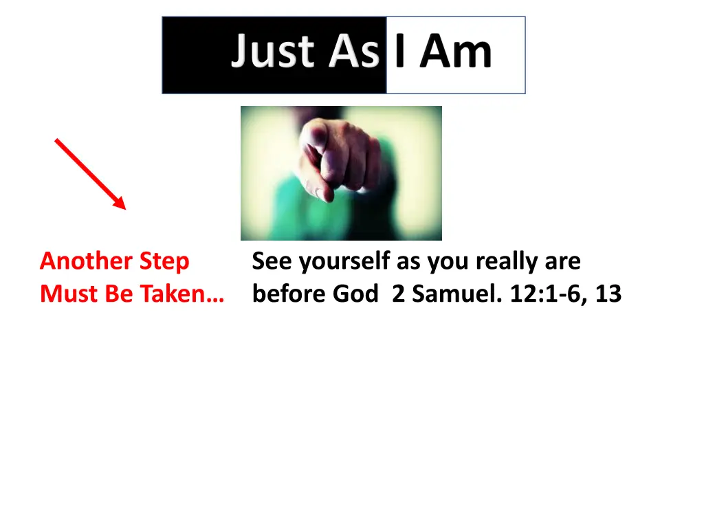 another step must be taken 1