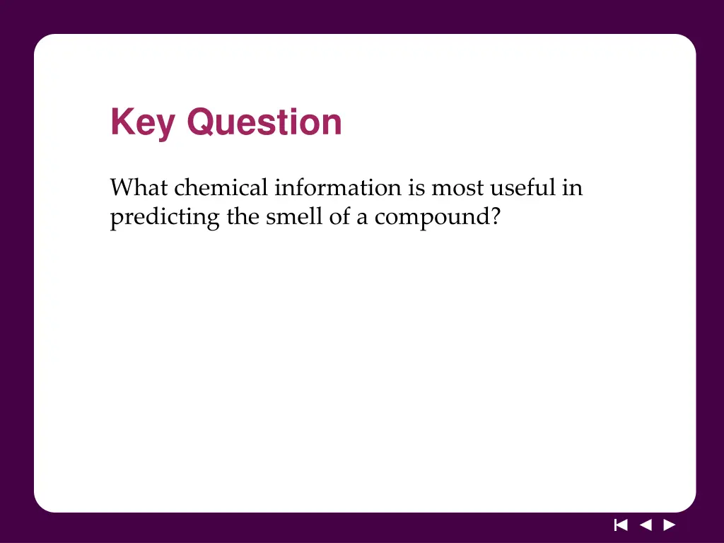 key question