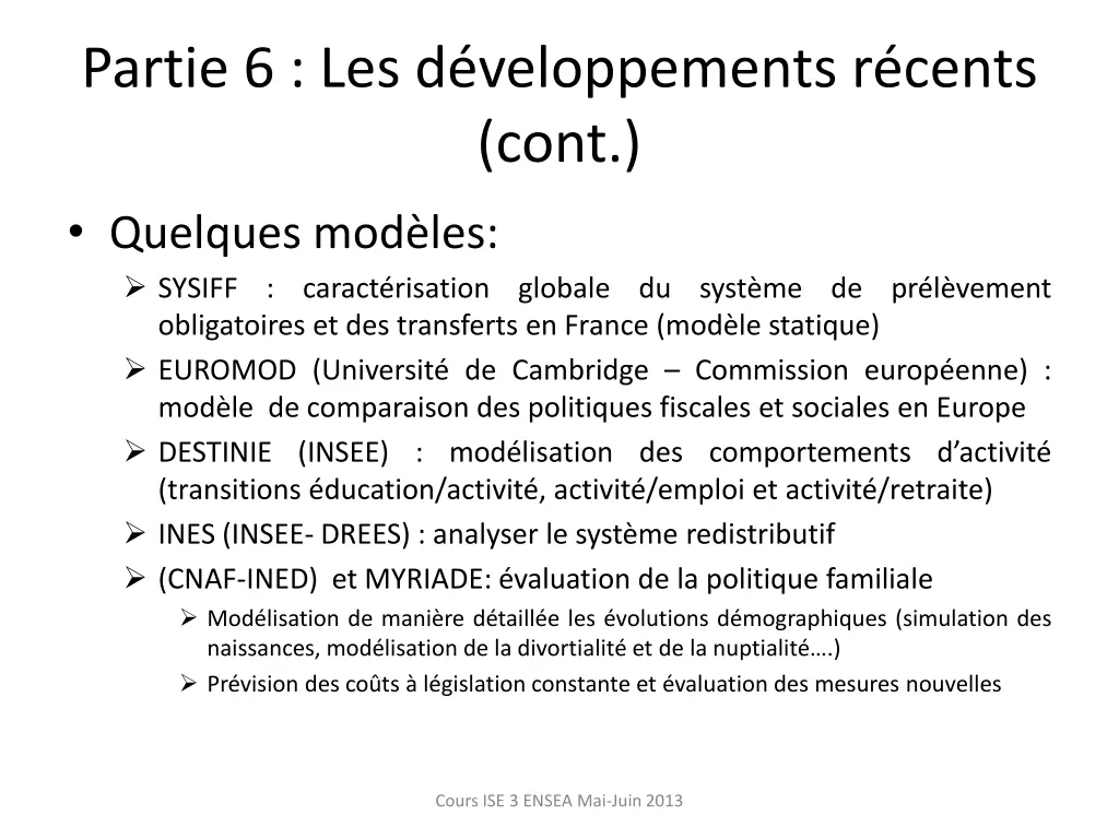 partie 6 les d veloppements r cents cont