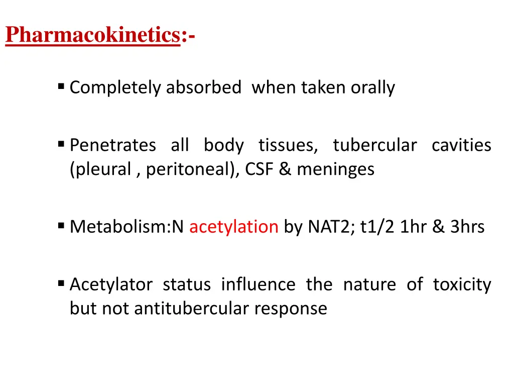 pharmacokinetics