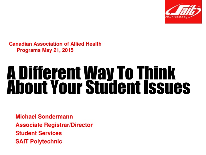 canadian association of allied health programs