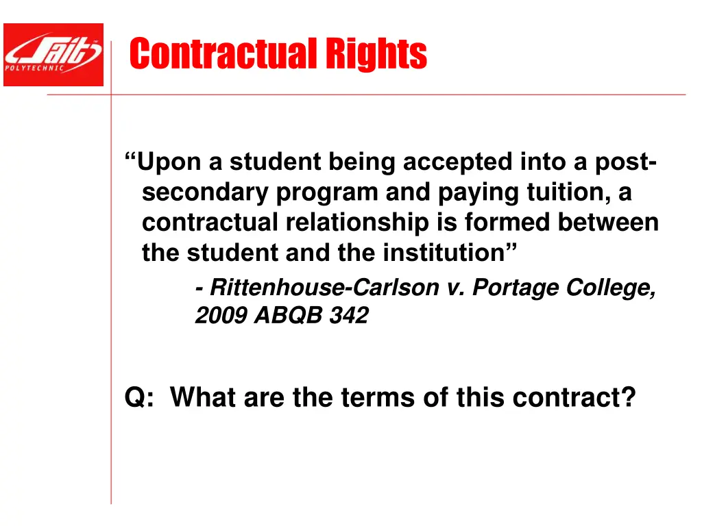 contractual rights