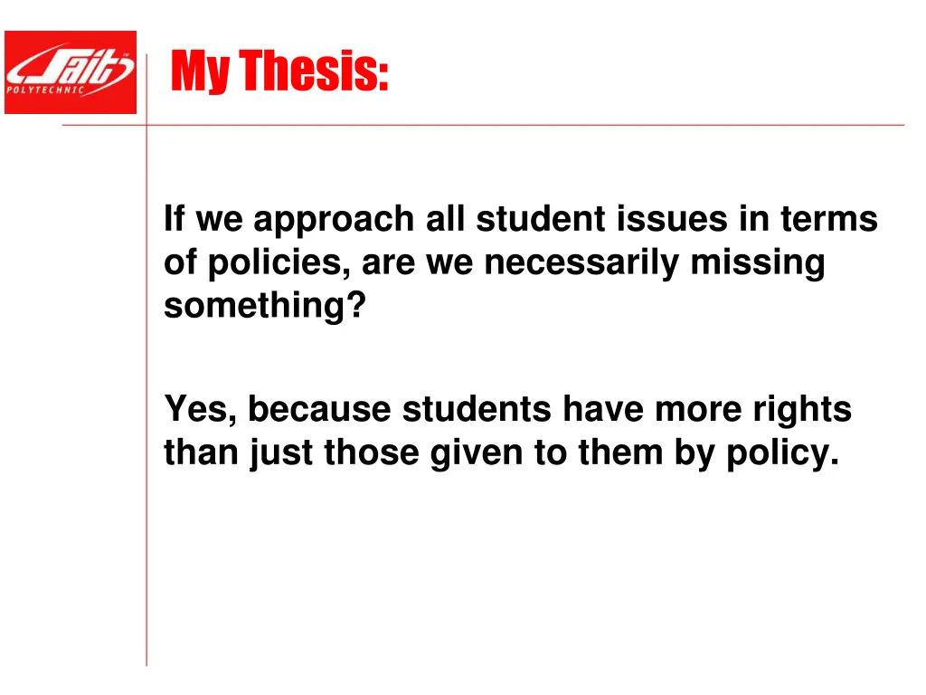 my thesis