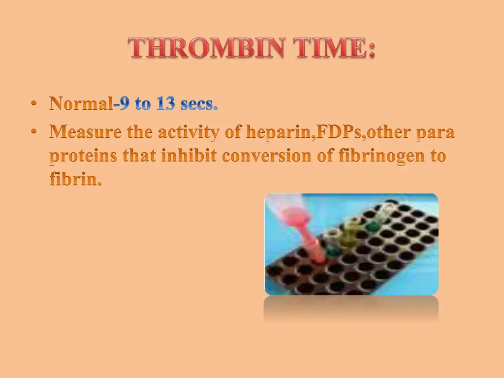normal 9 to 13 secs measure the activity