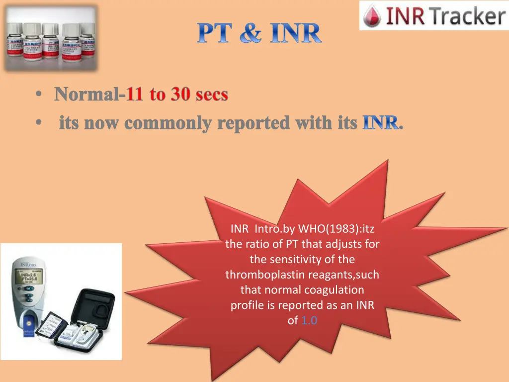 pt inr