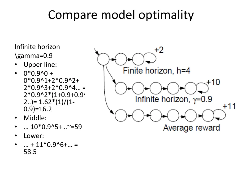 compare model optimality 2