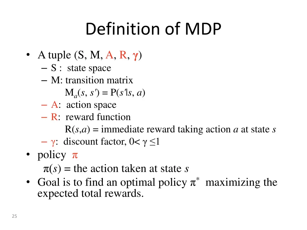 definition of mdp
