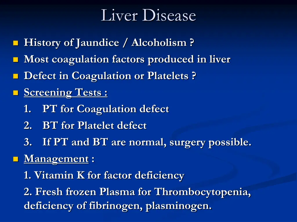 liver disease