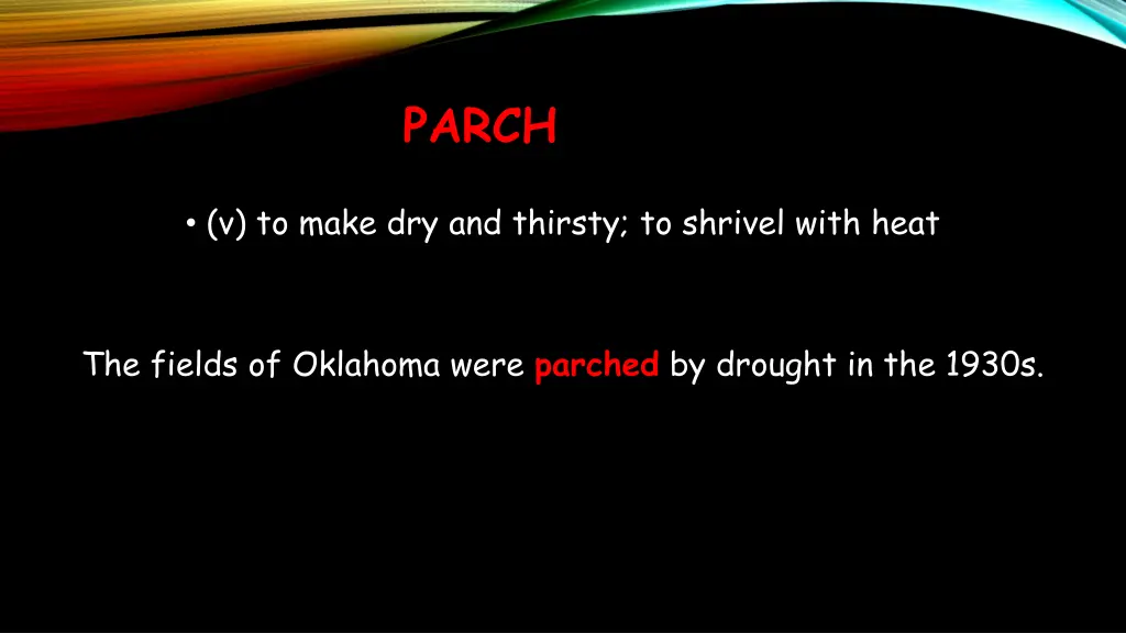 parch