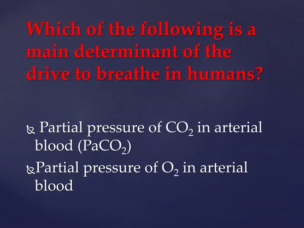 which of the following is a main determinant