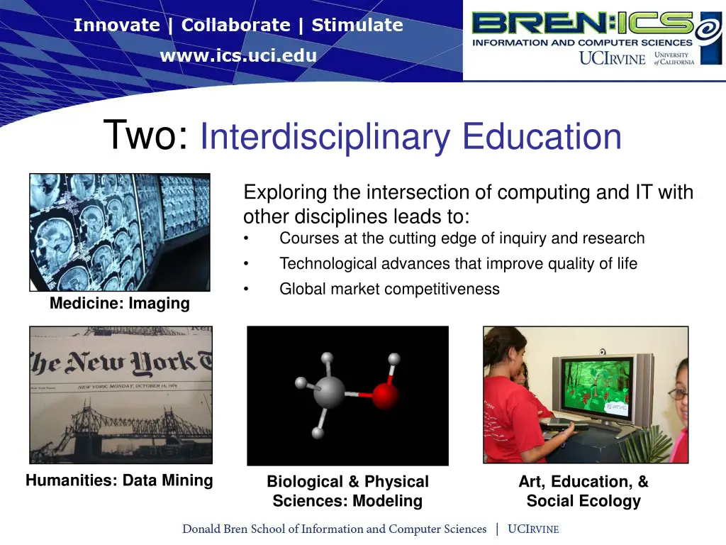 two interdisciplinary education