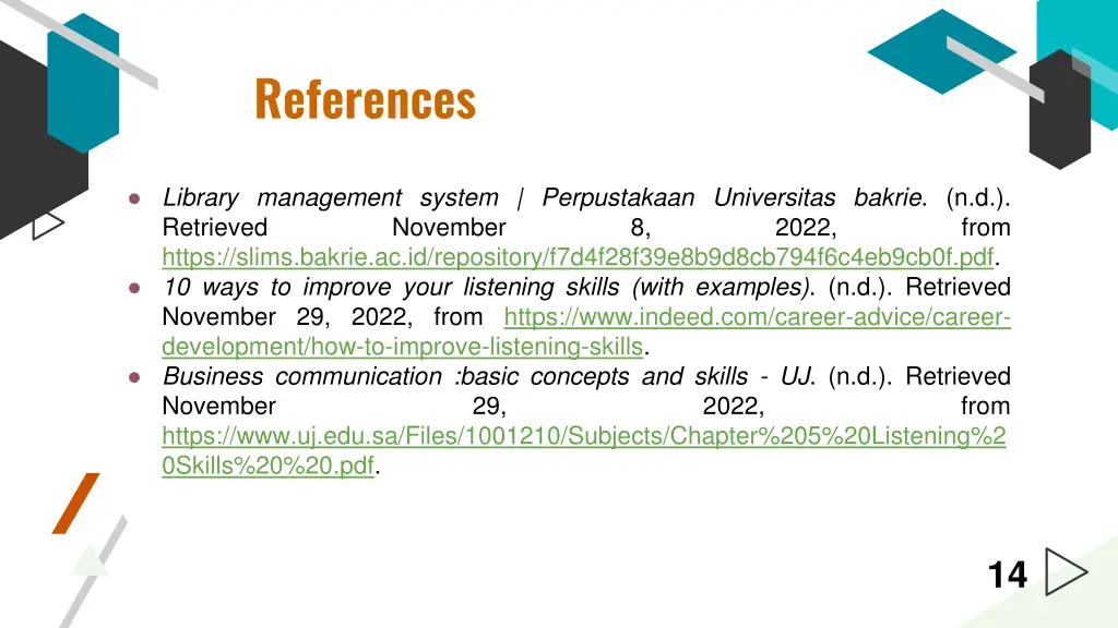 references