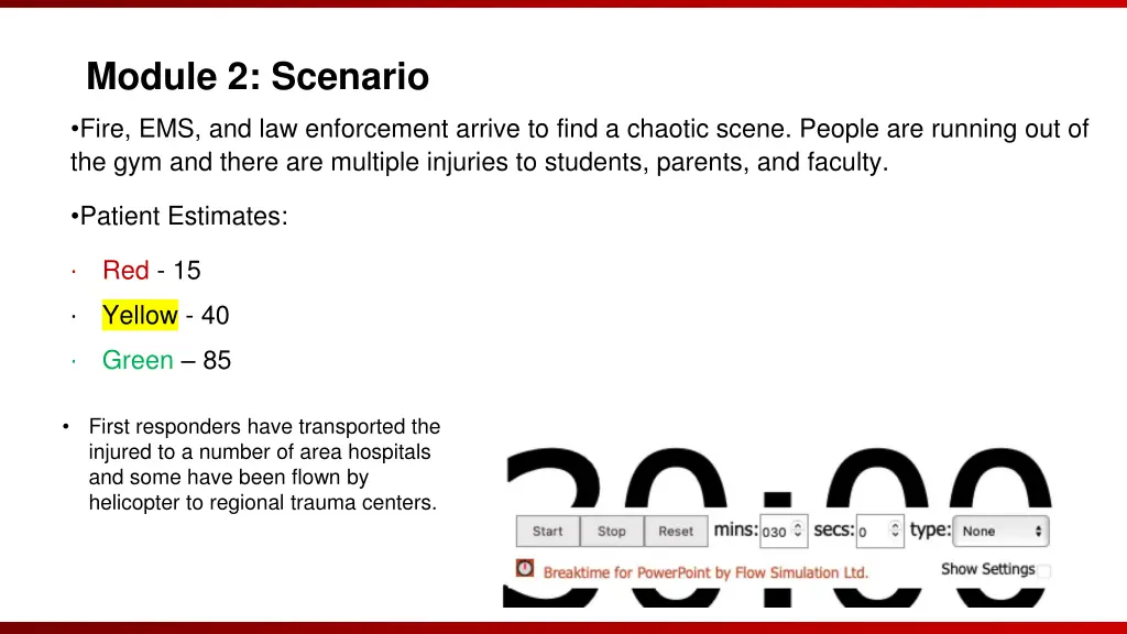 module 2 scenario 1