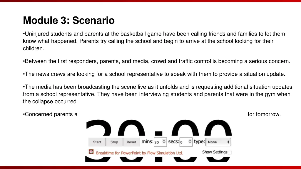 module 3 scenario 1