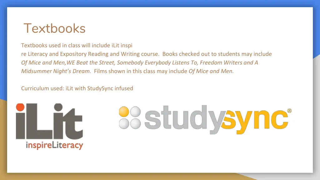 textbooks
