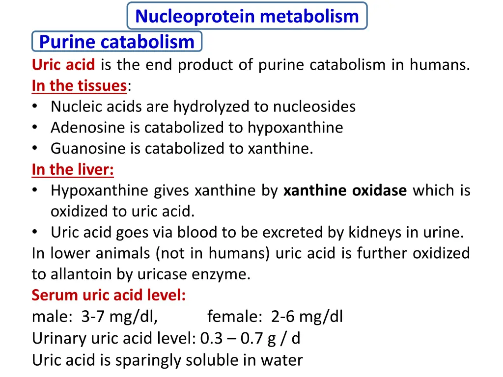 nucleoprotein metabolism 6