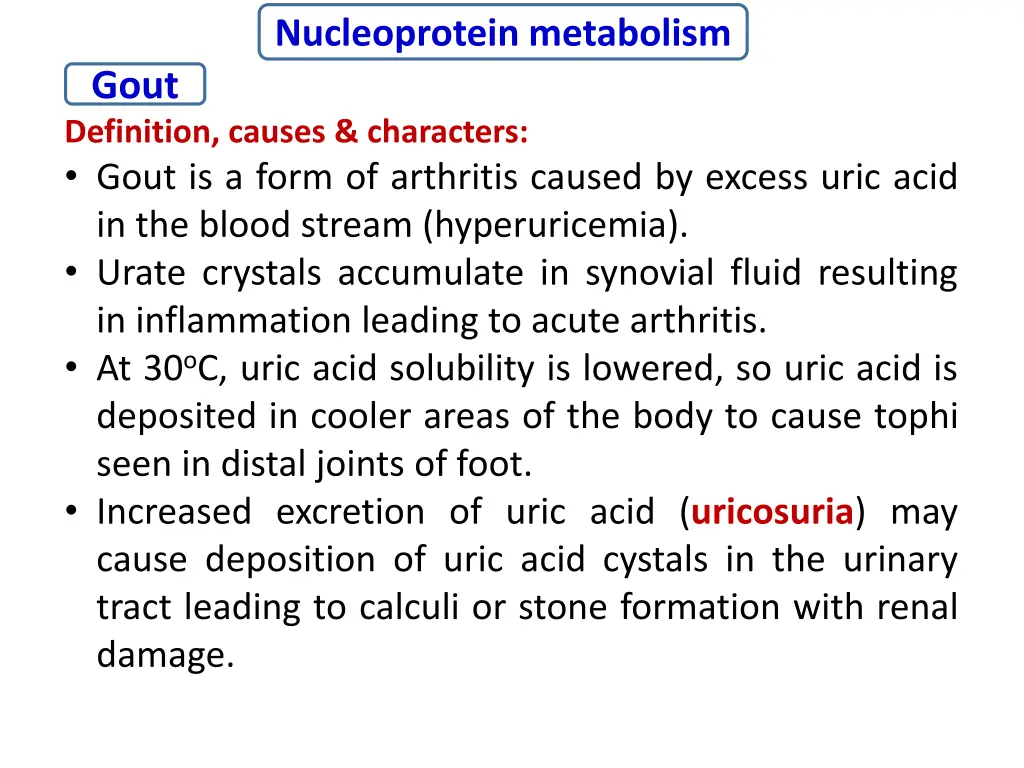 nucleoprotein metabolism 7