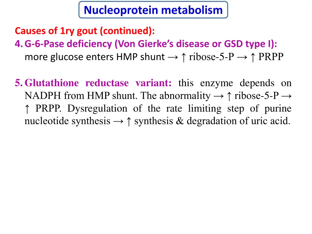 nucleoprotein metabolism 9