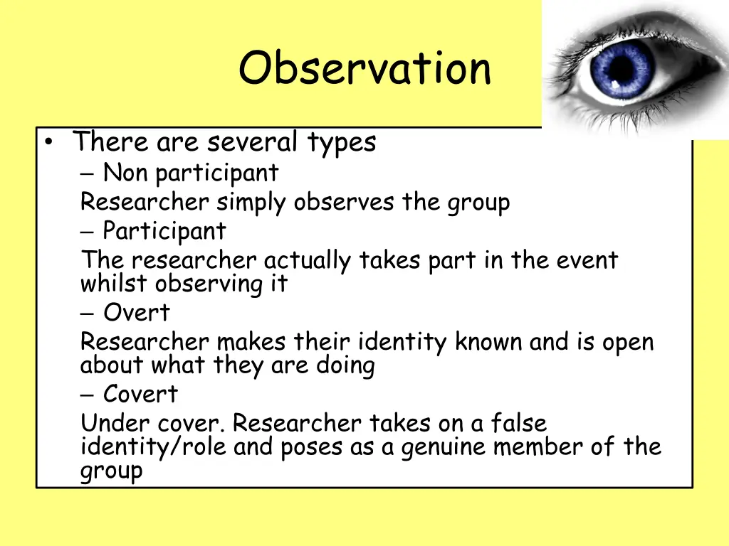 observation 1