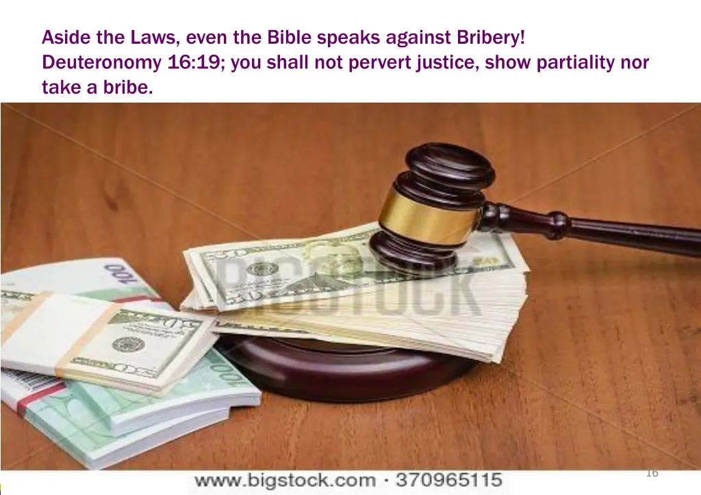 aside the laws even the bible speaks against
