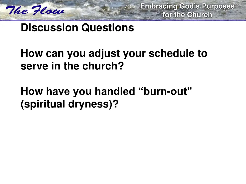 embracing god s purposes for the church 13