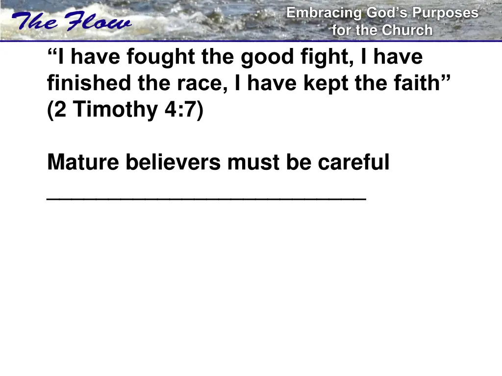 embracing god s purposes for the church 2