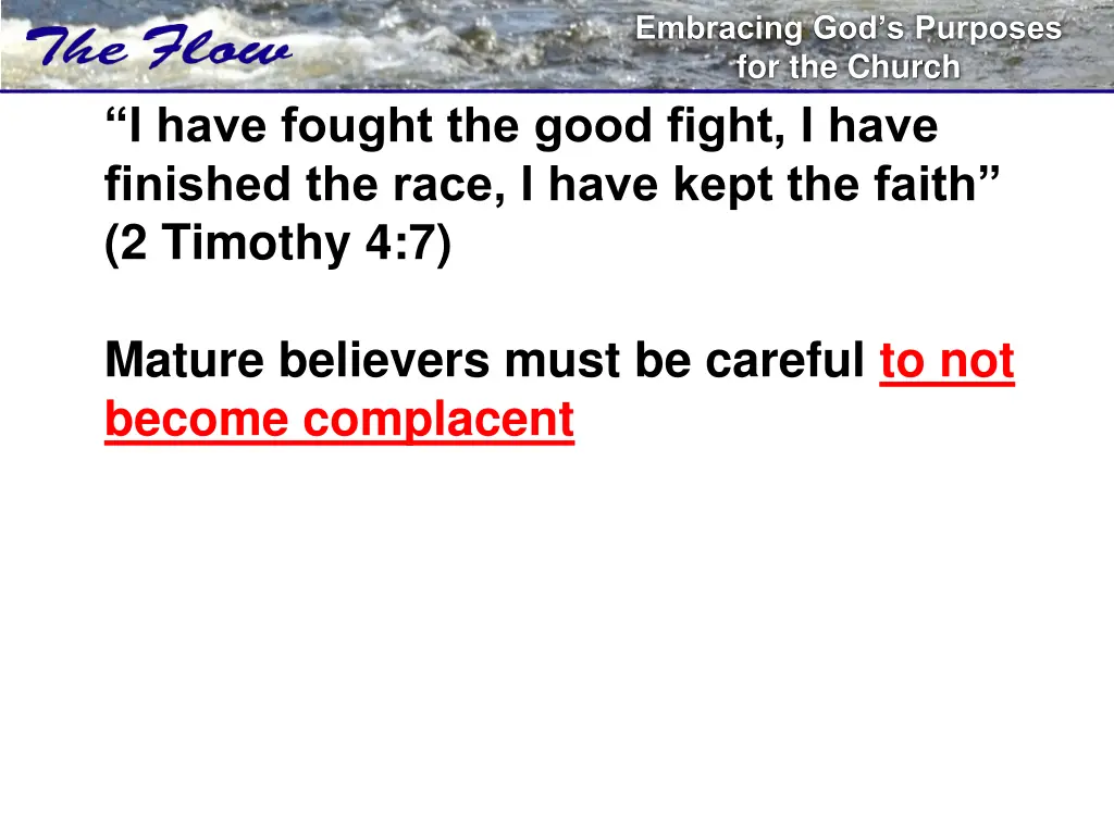 embracing god s purposes for the church 3