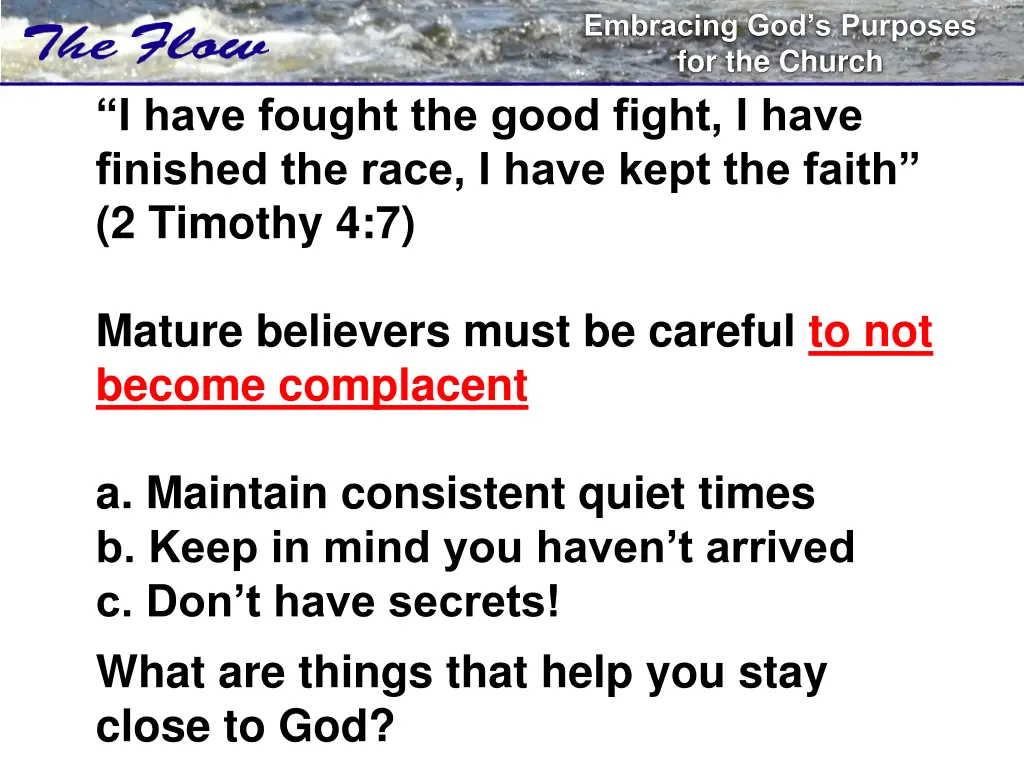 embracing god s purposes for the church 6