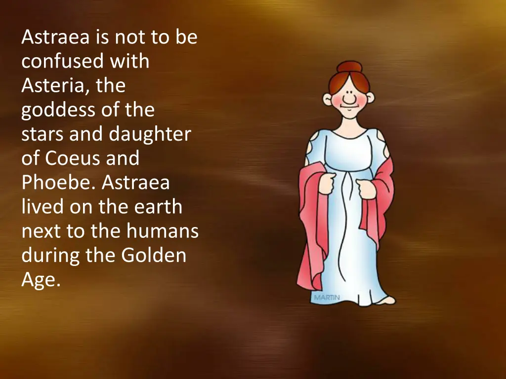 astraea is not to be confused with asteria