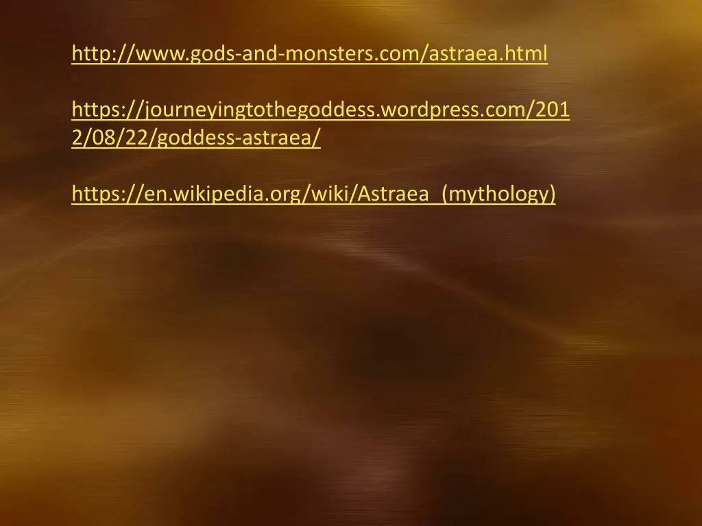 http www gods and monsters com astraea html