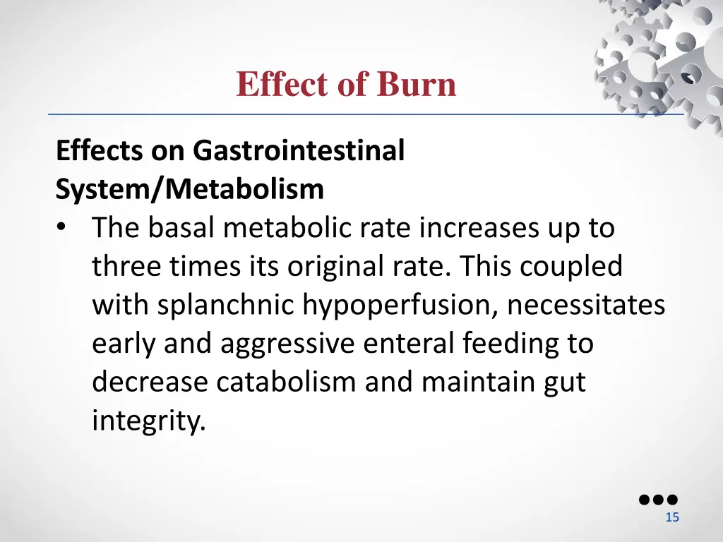 effect of burn 3