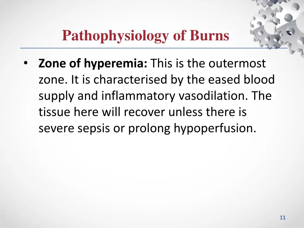 pathophysiology of burns 1