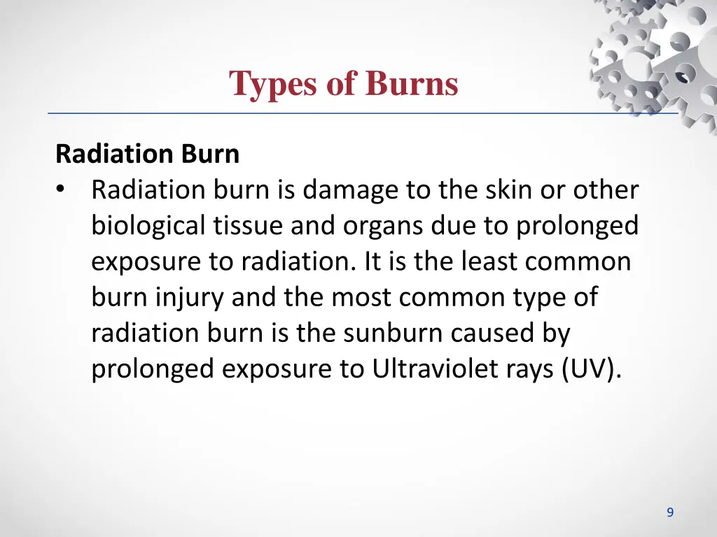 types of burns 3