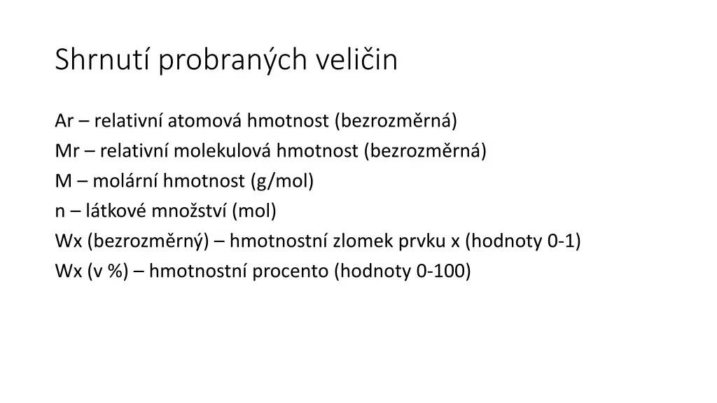 shrnut probran ch veli in