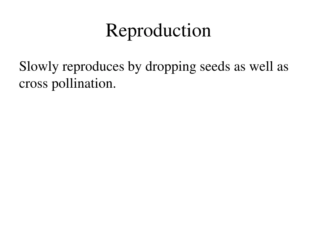 reproduction