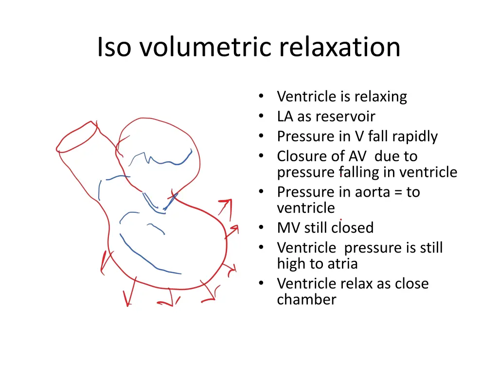iso volumetric relaxation