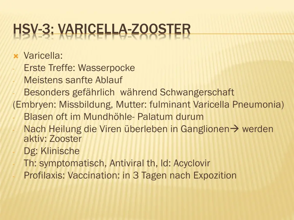 hsv 3 varicella zooster