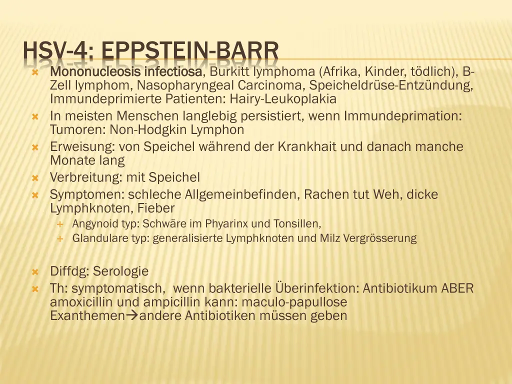 hsv 4 eppstein barr mononucleosis mononucleosis