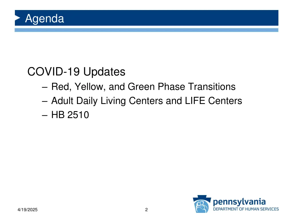agenda