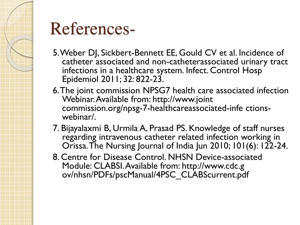 references 1