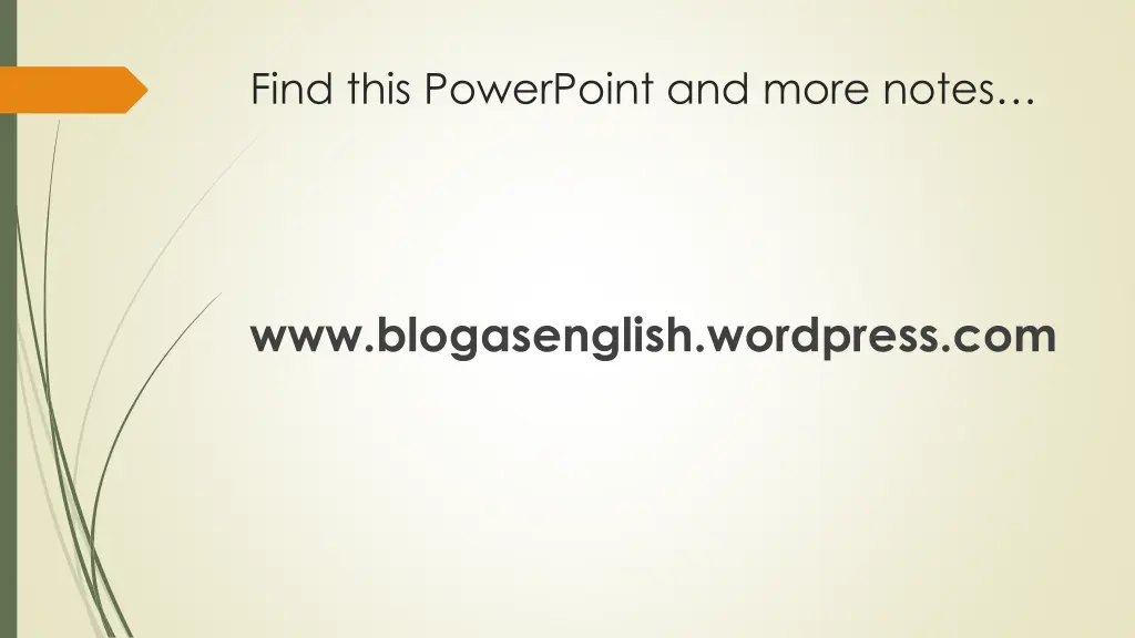 find this powerpoint and more notes