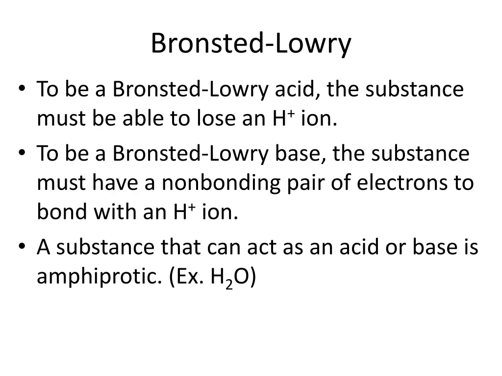 bronsted lowry 1