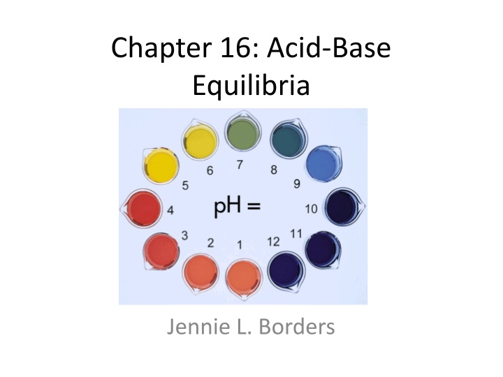 chapter 16 acid base equilibria