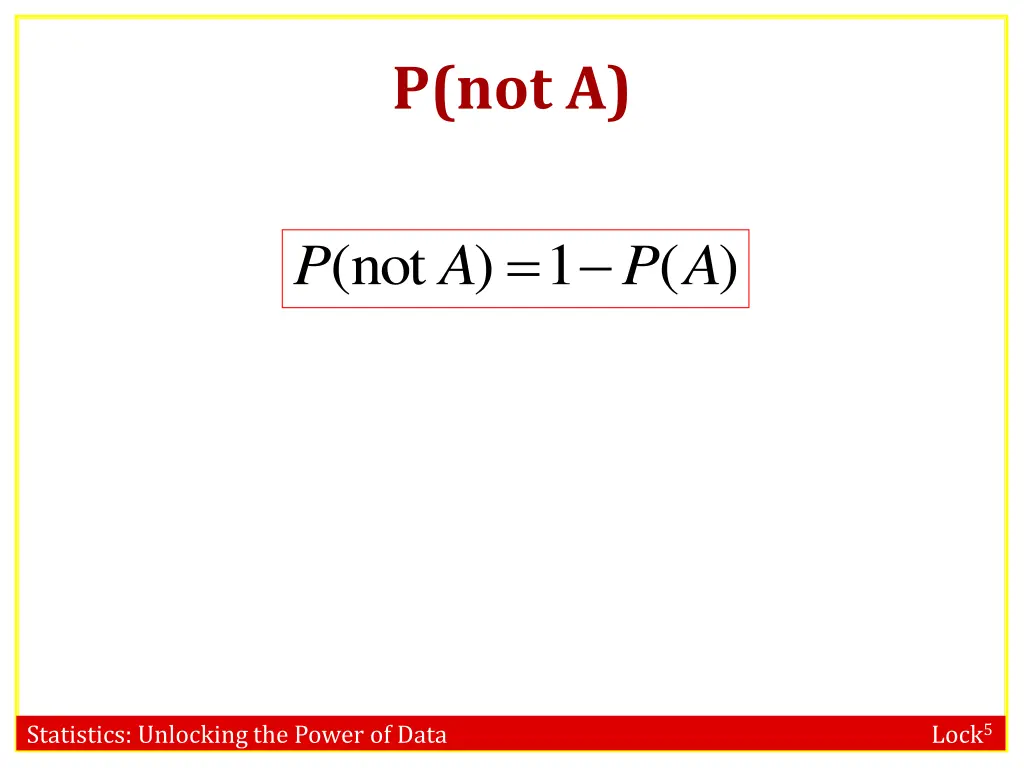 p not a