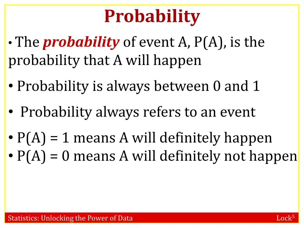 probability