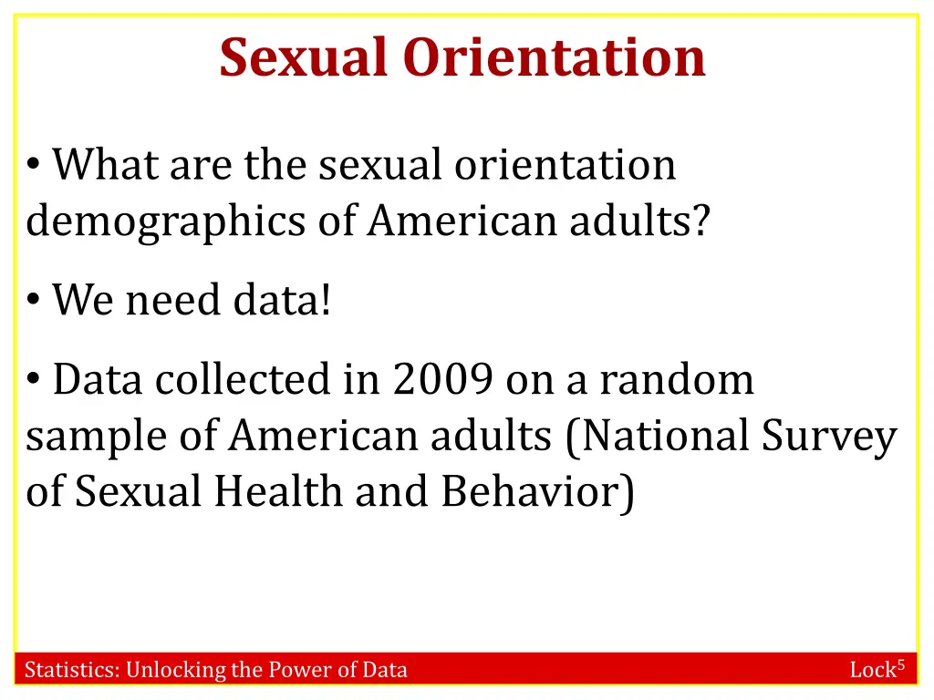 sexual orientation