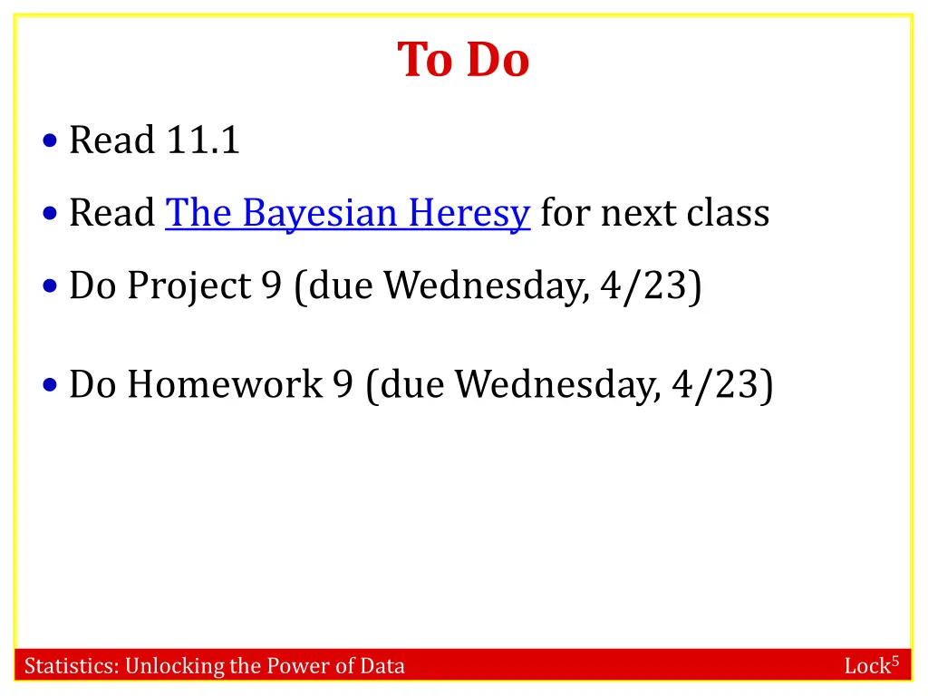 to do