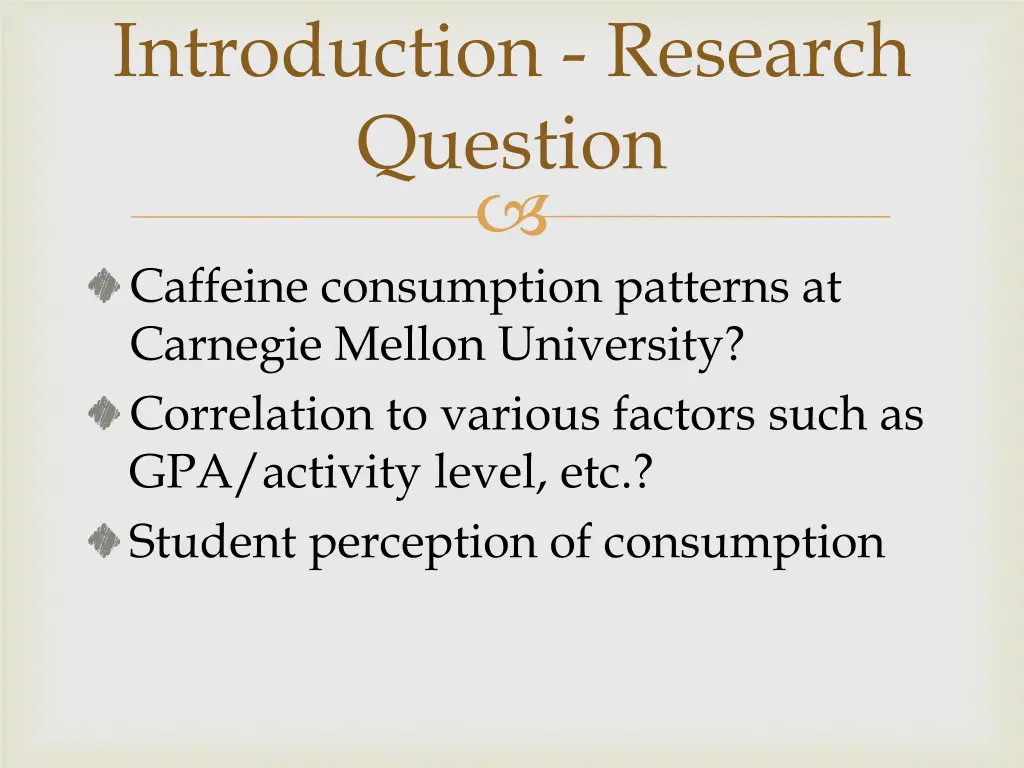 introduction research question